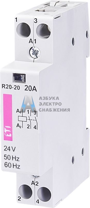 R 20-20 24V, Контактор ETI, арт. 2461211