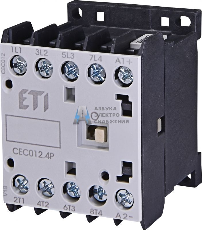 CEC012.4P-230V-50/60HZ, Контактор миниатюрный ETI, арт. 4641202