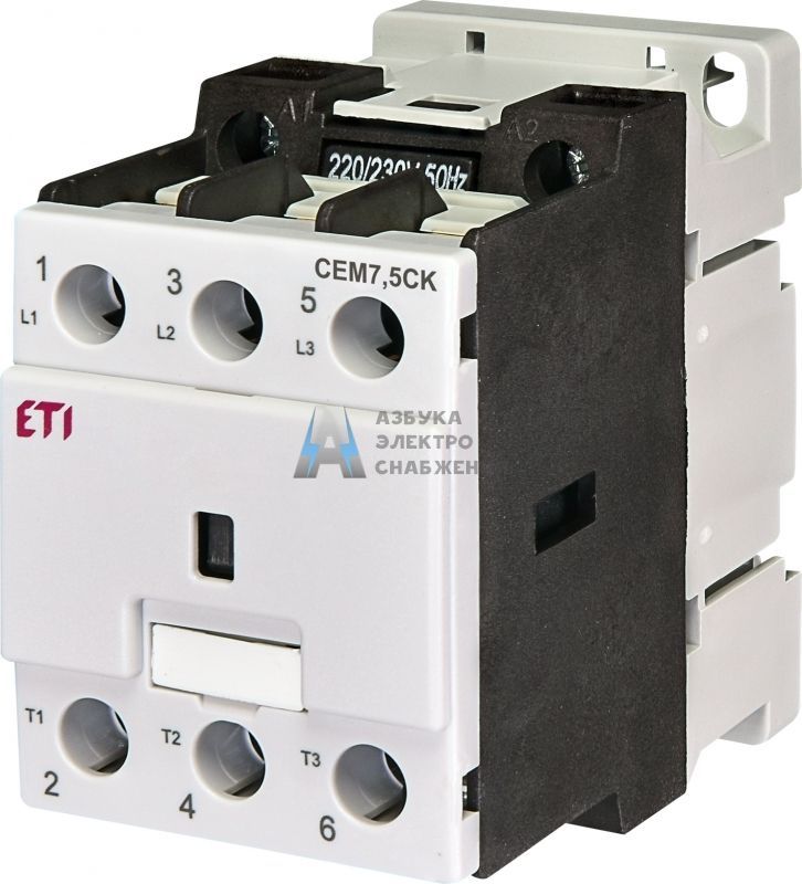 CEM7,5CK.00-230V-50Hz, Контактор ETI, арт. 4643805