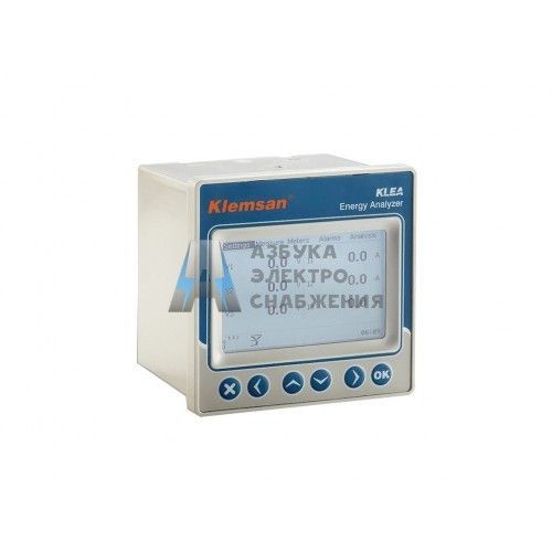 Klemsan 606101, KLEA 370P; 3-фазный Анализатор электроэнергии; MODBUS. (упак 1 шт)