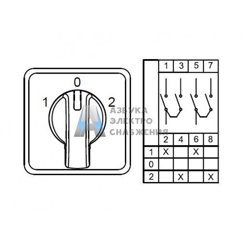 CS016052S; Трехпозиционный переключатель Klemsan; арт. 800121