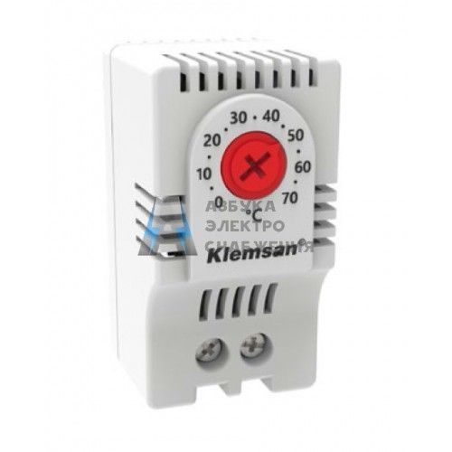 Klemsan 680001, Термостат KLM TM 01 Thermostat Heat - Регулирование нагревания NC (упак 1 шт)