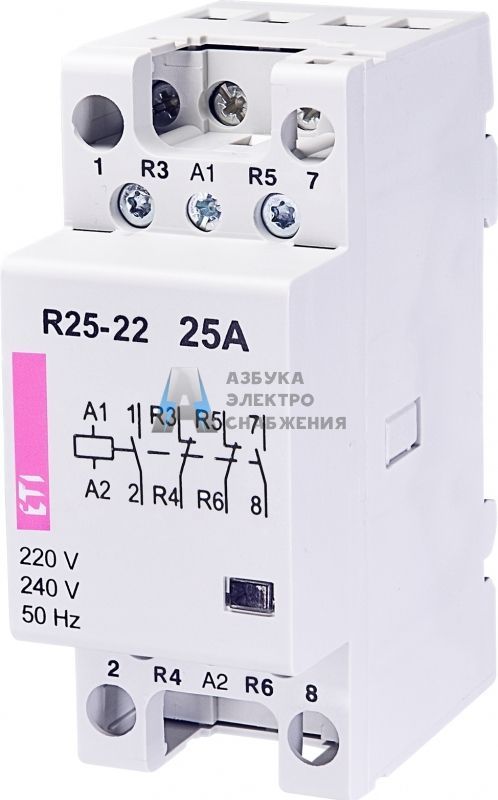 R 25-22 230V, Контактор ETI, арт. 2462340