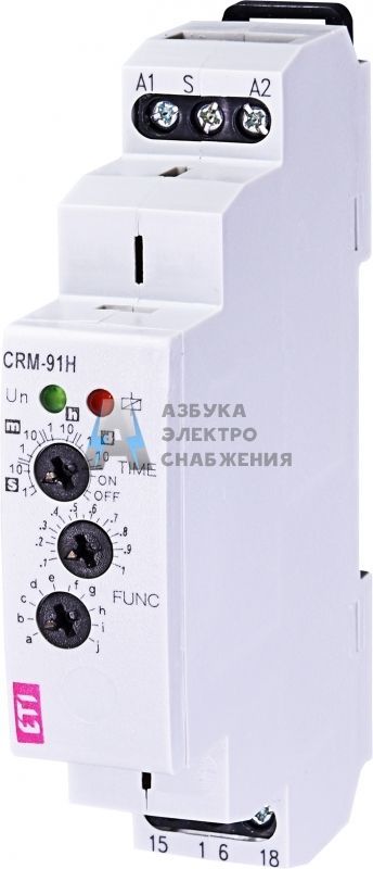 CRM-91H 230; Многофункциональное реле времени CR ETI; арт. 2470070